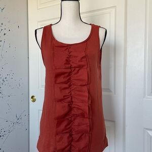 J. Crew Burnt Orange Tank, Medium